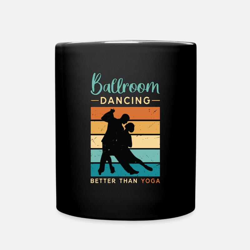 Danse de salon, Danse de salon, Danse rétro, Sport - Mug uni - noir