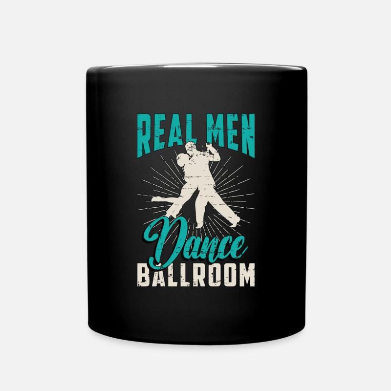 Danse de salon De vrais hommes Danse de salon Sport - Mug uni - noir
