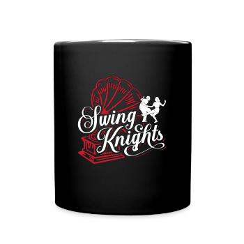 Swing Dance Swing Knights Lindy Hop Swing Dancer - Tasse einfarbig - Schwarz - Vorne