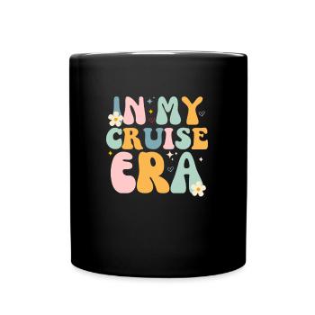 À l’ère de ma croisière - Croisière assortie de vacances en famille - Mug uni - noir - Devant