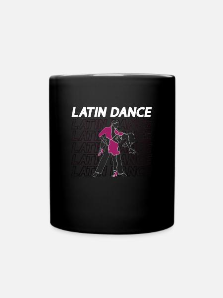 Danse Salsa Danse Latine Musique Mambo Danseuse Salsa - Mug uni - noir