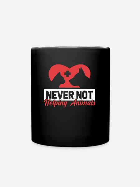 Vétérinaire Vétérinaire - Mug uni - noir
