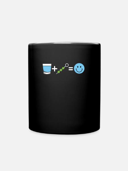 Gin - Tasse einfarbig - Schwarz