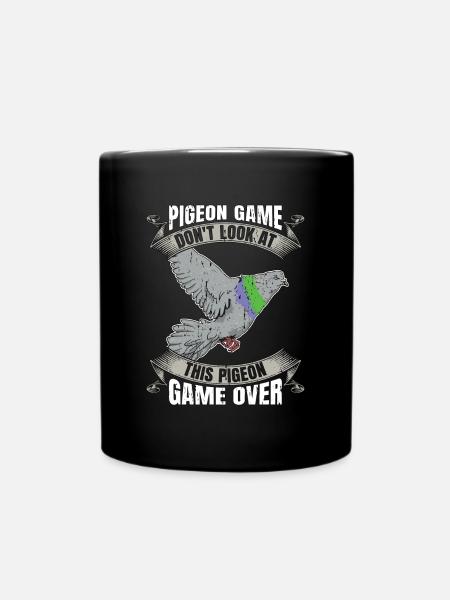 Jeu de pigeon voyageur Ne regardez pas l’amateur de courses de pigeons - Mug uni - noir