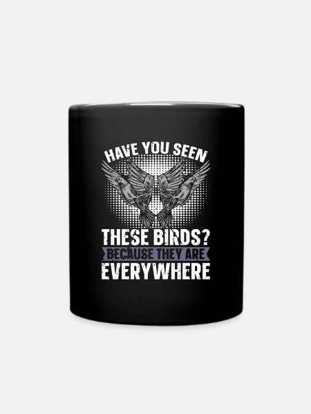 Homing Pigeon Have You Seen These Pigeon Breeding - Tasse einfarbig - Schwarz