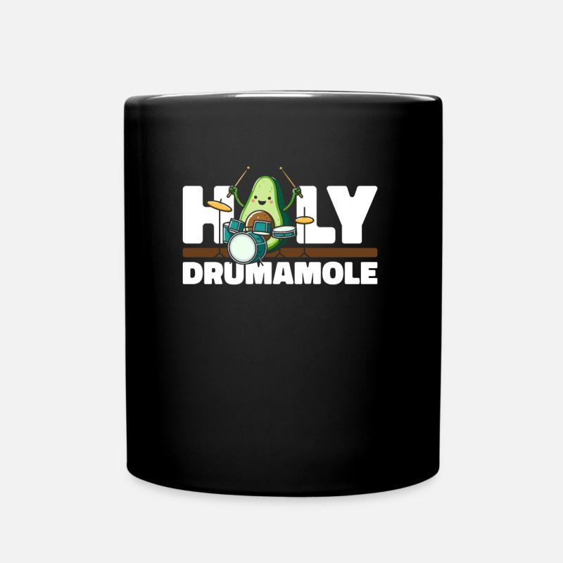 Drums Drummer Drummer - Full Colour Mug - black