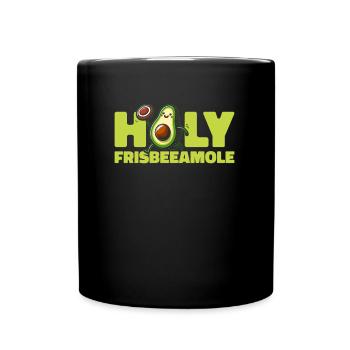 Frisbee Avocat Holy Frisbeeamole - Mug uni - noir - Devant