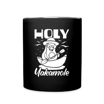 Kayakiste Avocat Holy Yakamole - Mug uni - noir - Devant