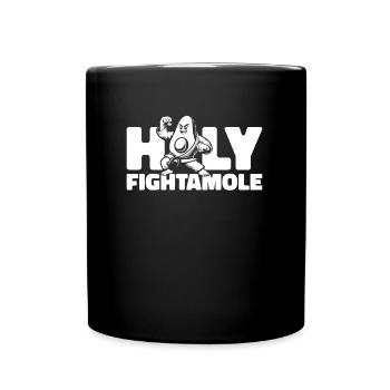 Karate Avocado Holy Fightamole - Full Colour Mug - black - Front