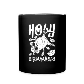 Breakdance Breakdancer Breakdancing - Tasse einfarbig - Schwarz - Vorne