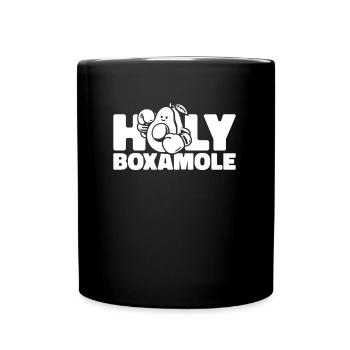 Boxeur Boxer Avocat Holy Boxamole - Mug uni - noir - Devant