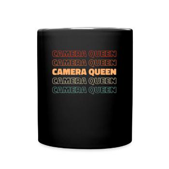 Fotograf Fotografie Kamera - Tasse einfarbig - Schwarz - Vorne