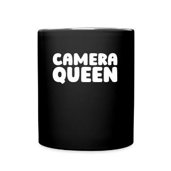 Fotograf Fotografie Kamera - Tasse einfarbig - Schwarz - Vorne