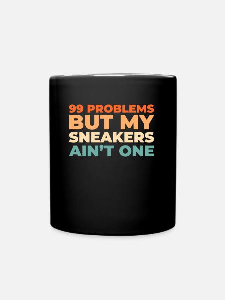 Sneakers - Tasse einfarbig - Schwarz