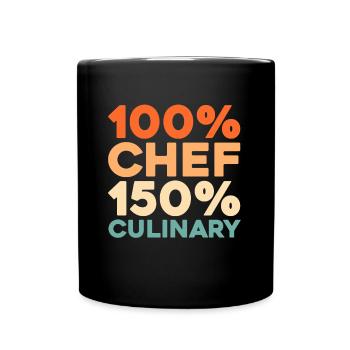 Cuisinier Cuisine - Mug uni - noir - Devant