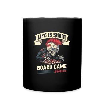 Jeu de société jeu de société - Mug uni - noir - Devant