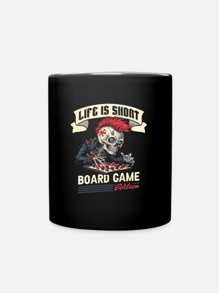 Jeu de société jeu de société - Mug uni - noir