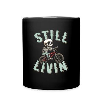 Bmx Bmx Biker - Full Colour Mug - black - Front