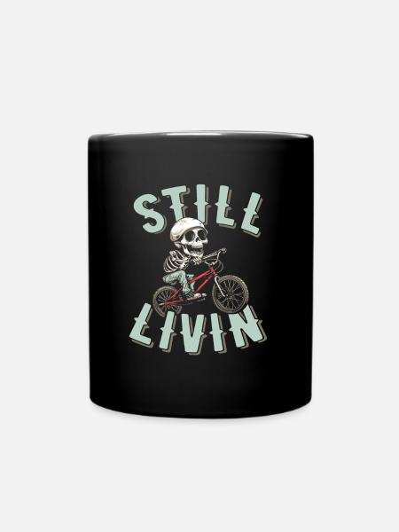 Bmx Bmx Biker - Full Colour Mug - black