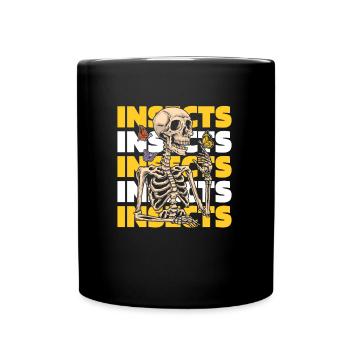 Entomologie Entomologiste Insecte - Mug uni - noir - Devant