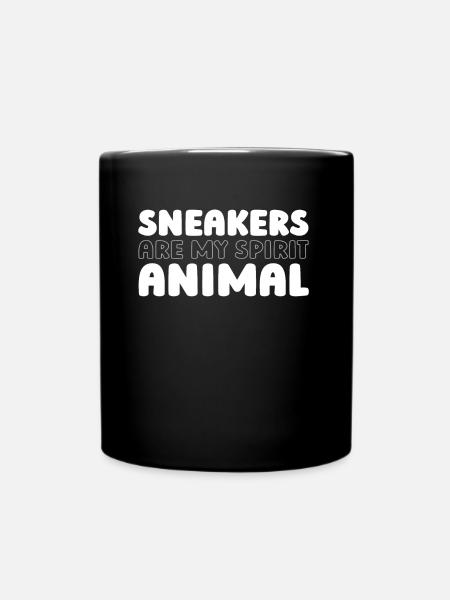 Sneakers - Tasse einfarbig - Schwarz