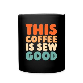 Sewing Sewing Machine - Full Colour Mug - black - Front