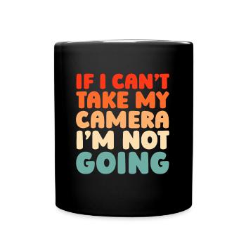 Photographe Appareil photo de photographie - Mug uni - noir - Devant