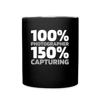 Photographe Appareil photo de photographie - Mug uni - noir - Devant