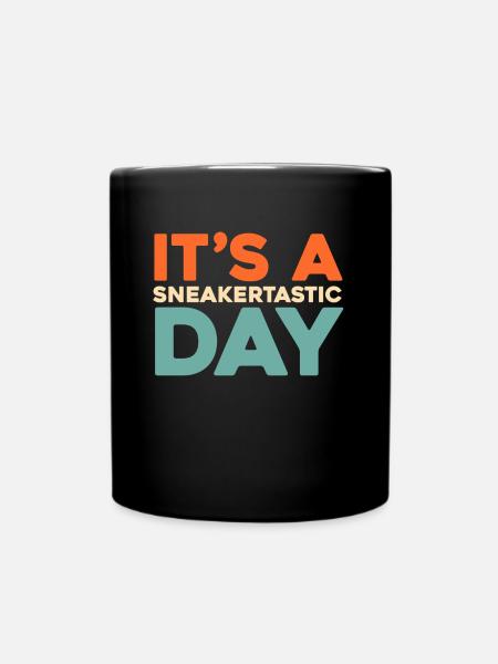 Sneakers - Tasse einfarbig - Schwarz