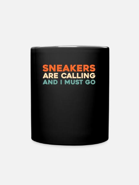Sneakers - Tasse einfarbig - Schwarz