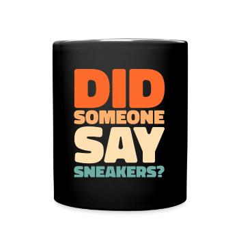 Sneakers - Full Colour Mug - black - Front