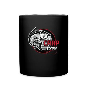 Carp Fishing Carp Crew Fishing Tournament Lover - Full Colour Mug - black - Front