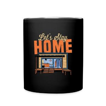 Introvertis Restons à la maison Introverti Introverti - Mug uni - noir - Devant