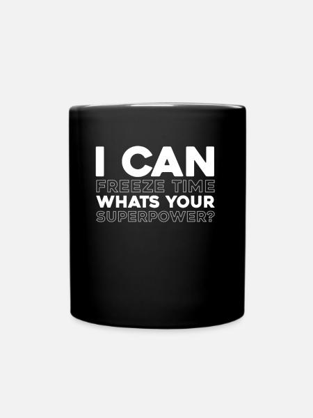 Fotograf Fotografie Kamera - Tasse einfarbig - Schwarz
