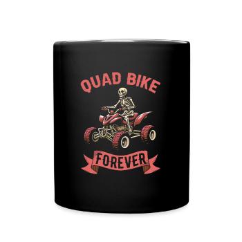 Quad Bike Skeleton - Mug uni - noir - Devant