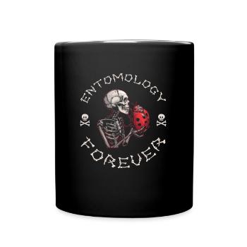 Entomologie Entomologiste Squelette d’insecte - Mug uni - noir - Devant