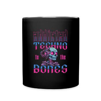 Techno Raver - Full Colour Mug - black - Front