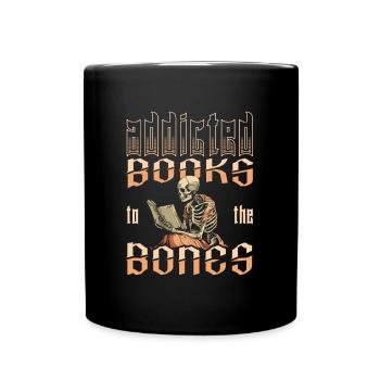 Book Bookworm Bookworm - Full Colour Mug - black - Front