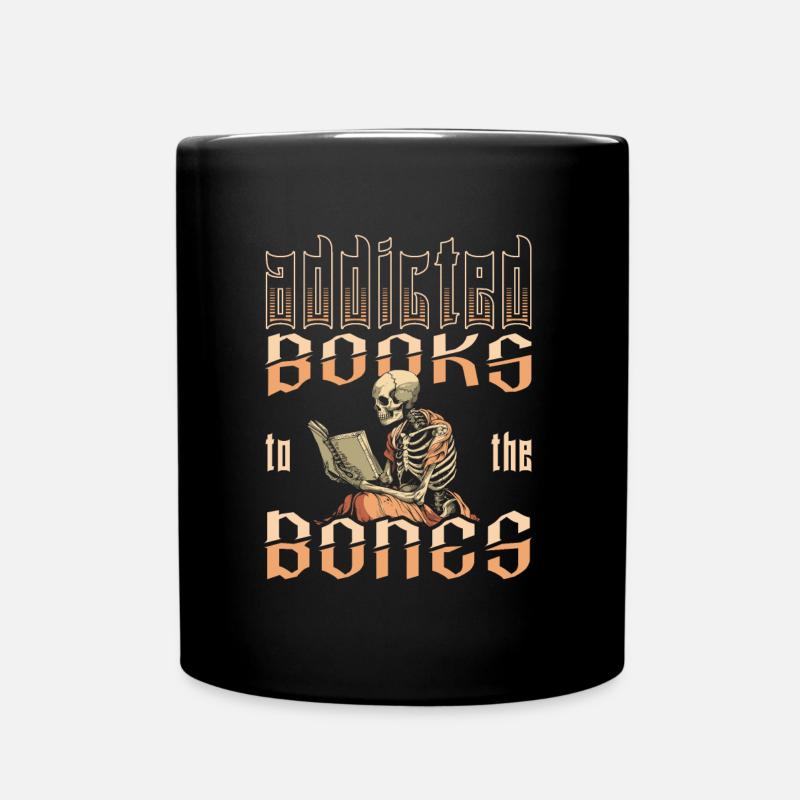 Book Bookworm Bookworm - Full Colour Mug - black