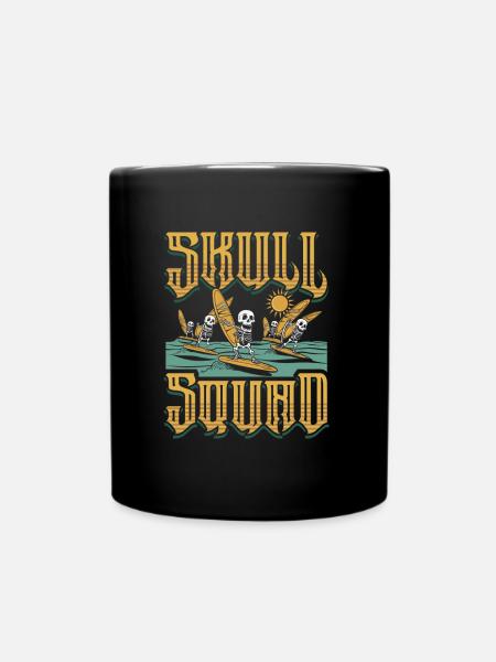 Windsurfen Windsurfer - Tasse einfarbig - Schwarz