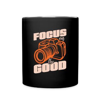 Photographer Focus On The Good Photograph Camera - Full Colour Mug - black - Front