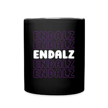 Alzheimer - Tasse einfarbig - Schwarz - Vorne