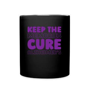 Alzheimer's Alzheimer's Support - Full Colour Mug - black - Front