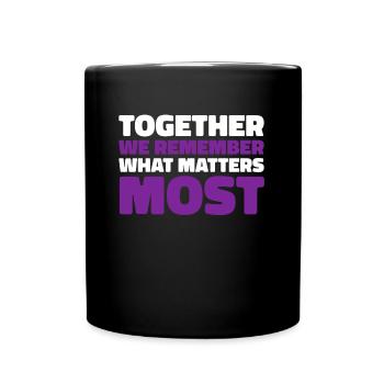 Alzheimer Soutien à la maladie d’Alzheimer - Mug uni - noir - Devant