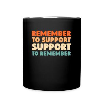 Alzheimer Soutien à la maladie d’Alzheimer - Mug uni - noir - Devant