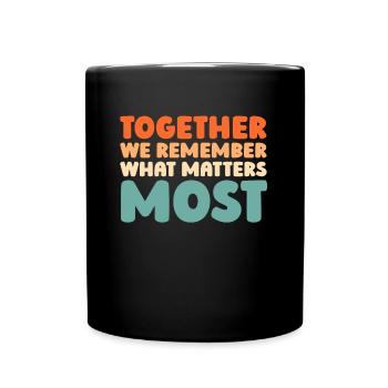 Alzheimer Soutien à la maladie d’Alzheimer - Mug uni - noir - Devant