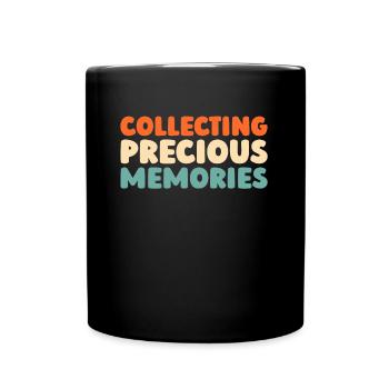 Alzheimer Alzheimers Support - Tasse einfarbig - Schwarz - Vorne