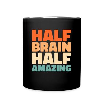 Alzheimer Drôle Sensibilisation à la maladie d’Alzheimer - Mug uni - noir - Devant