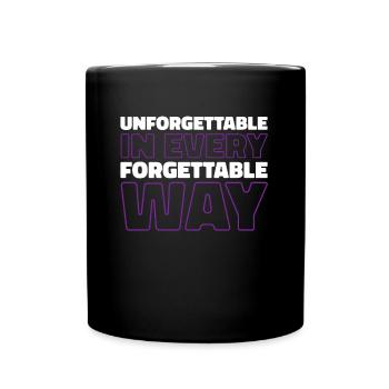 Alzheimer Funny Alzheimers Awareness - Full Colour Mug - black - Front