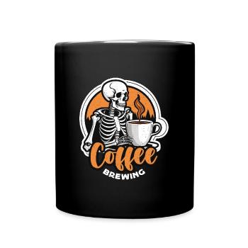 Barista Coffee Brewing Latte Artist Coffee Lover - Full Colour Mug - black - Front
